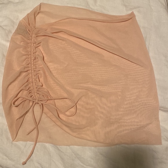 Pink swimsuit coverup - Picture 2 of 3